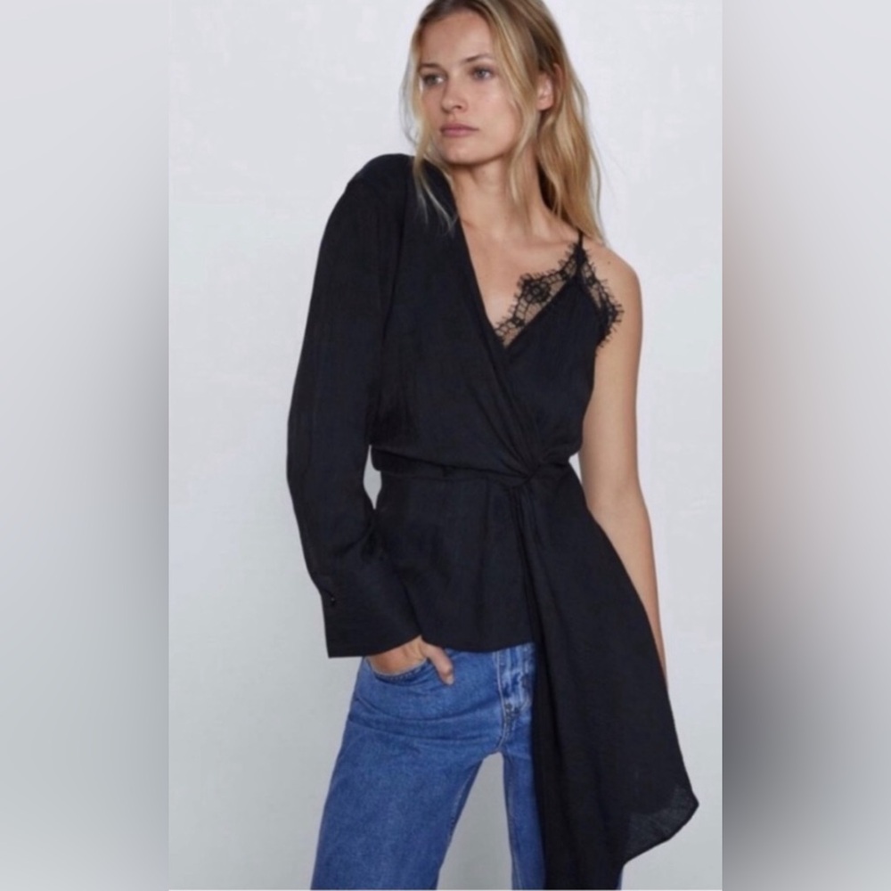 ASYMMETRIC CAMISOLE TOP - Picture 2 of 6